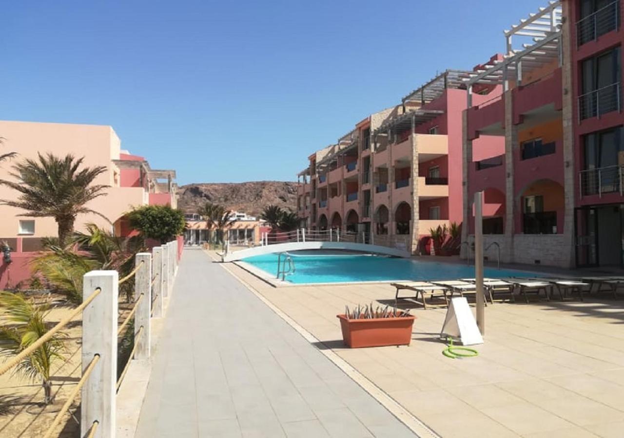 Residence Por Do Sol, Praia Cabral, Boa Vista, Cape Verde, Free Wi-Fi Sal Rei Exteriör bild