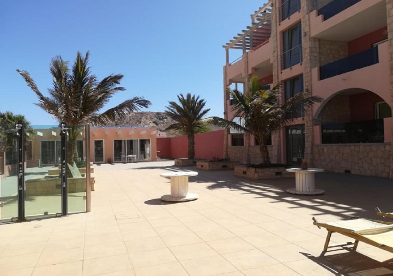 Residence Por Do Sol, Praia Cabral, Boa Vista, Cape Verde, Free Wi-Fi Sal Rei Exteriör bild