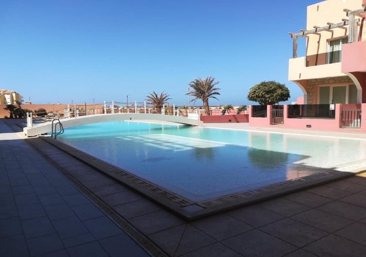 Residence Por Do Sol, Praia Cabral, Boa Vista, Cape Verde, Free Wi-Fi Sal Rei Exteriör bild