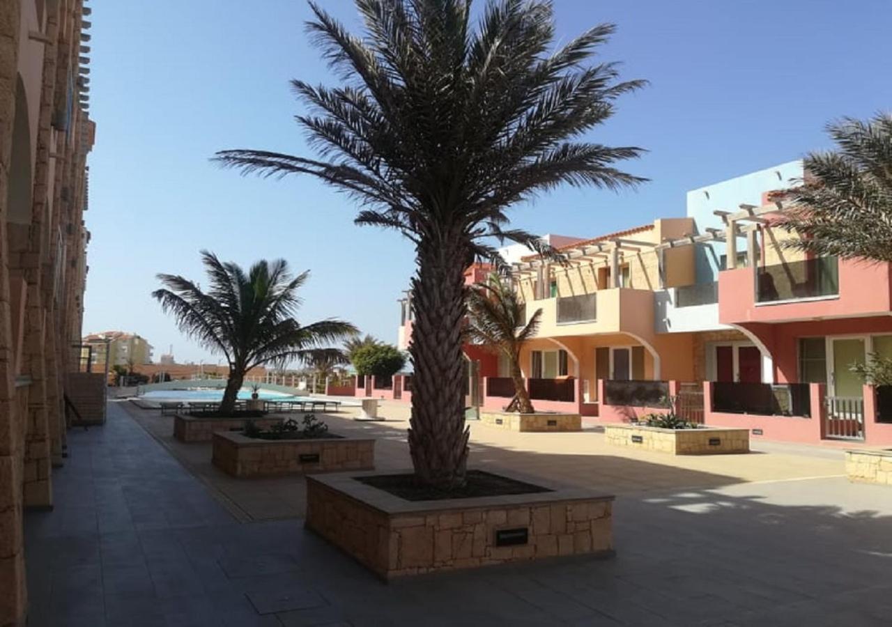 Residence Por Do Sol, Praia Cabral, Boa Vista, Cape Verde, Free Wi-Fi Sal Rei Exteriör bild