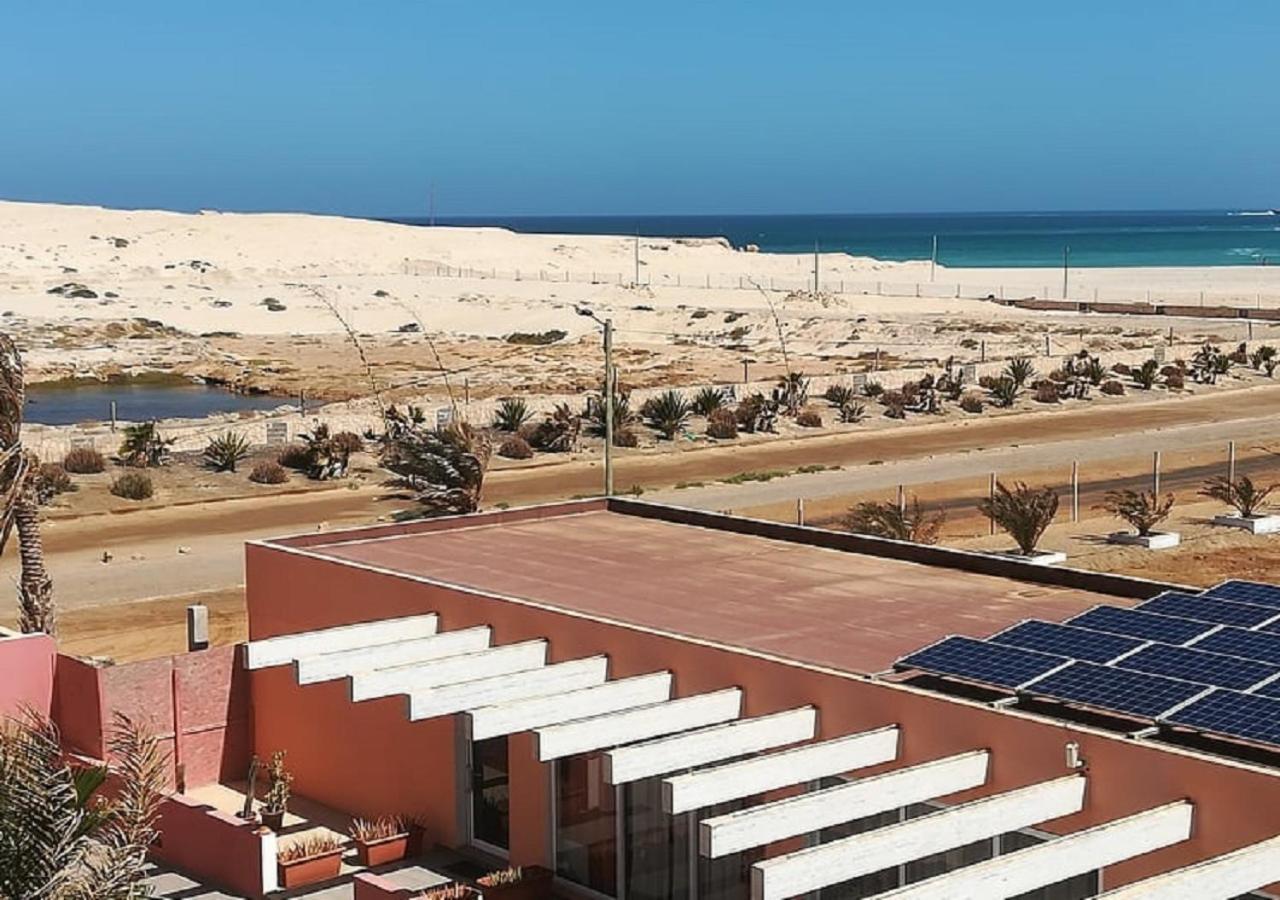 Residence Por Do Sol, Praia Cabral, Boa Vista, Cape Verde, Free Wi-Fi Sal Rei Exteriör bild