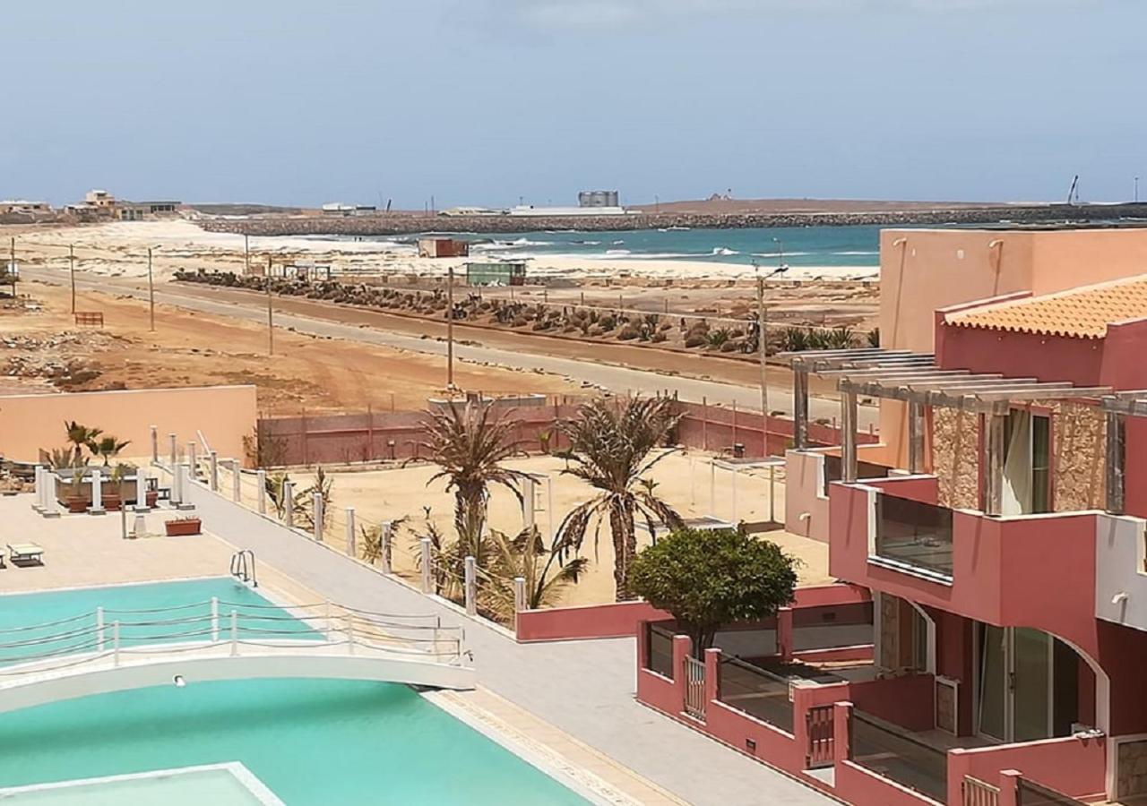 Residence Por Do Sol, Praia Cabral, Boa Vista, Cape Verde, Free Wi-Fi Sal Rei Exteriör bild