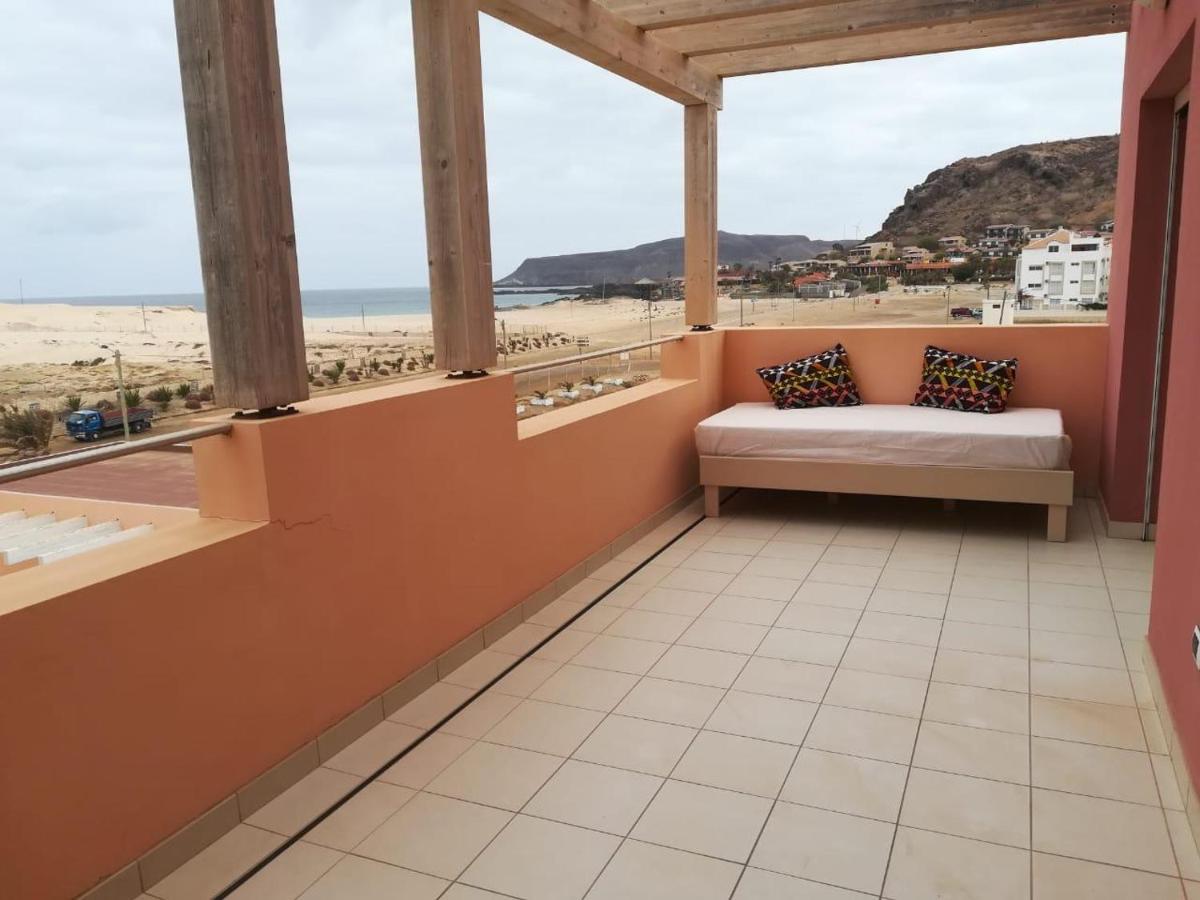Residence Por Do Sol, Praia Cabral, Boa Vista, Cape Verde, Free Wi-Fi Sal Rei Exteriör bild