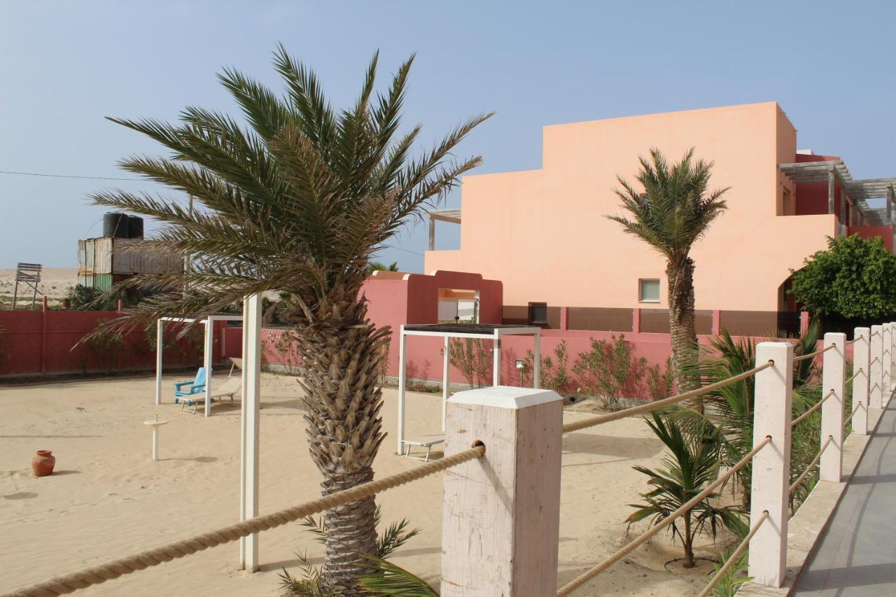 Residence Por Do Sol, Praia Cabral, Boa Vista, Cape Verde, Free Wi-Fi Sal Rei Exteriör bild